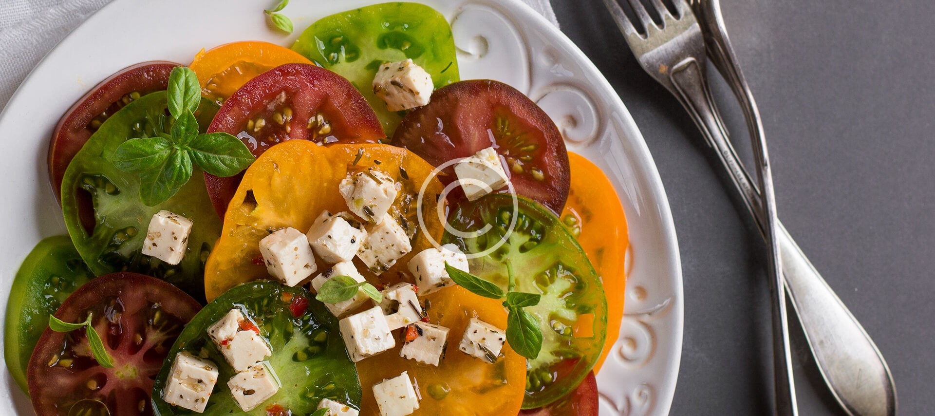 Tomato Salad with Balsamic Dressing